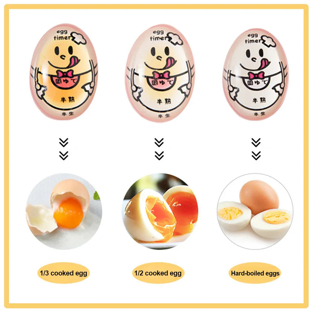 Rynx | Color-Changing Egg Timer - Eco-Friendly Kitchen Tool for Perfectly Cooked Boiled Eggs