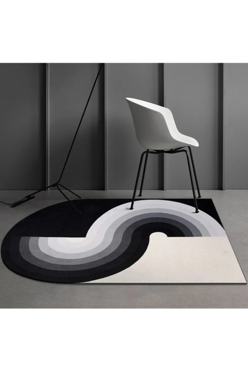 Rynx | Waves geometric rug