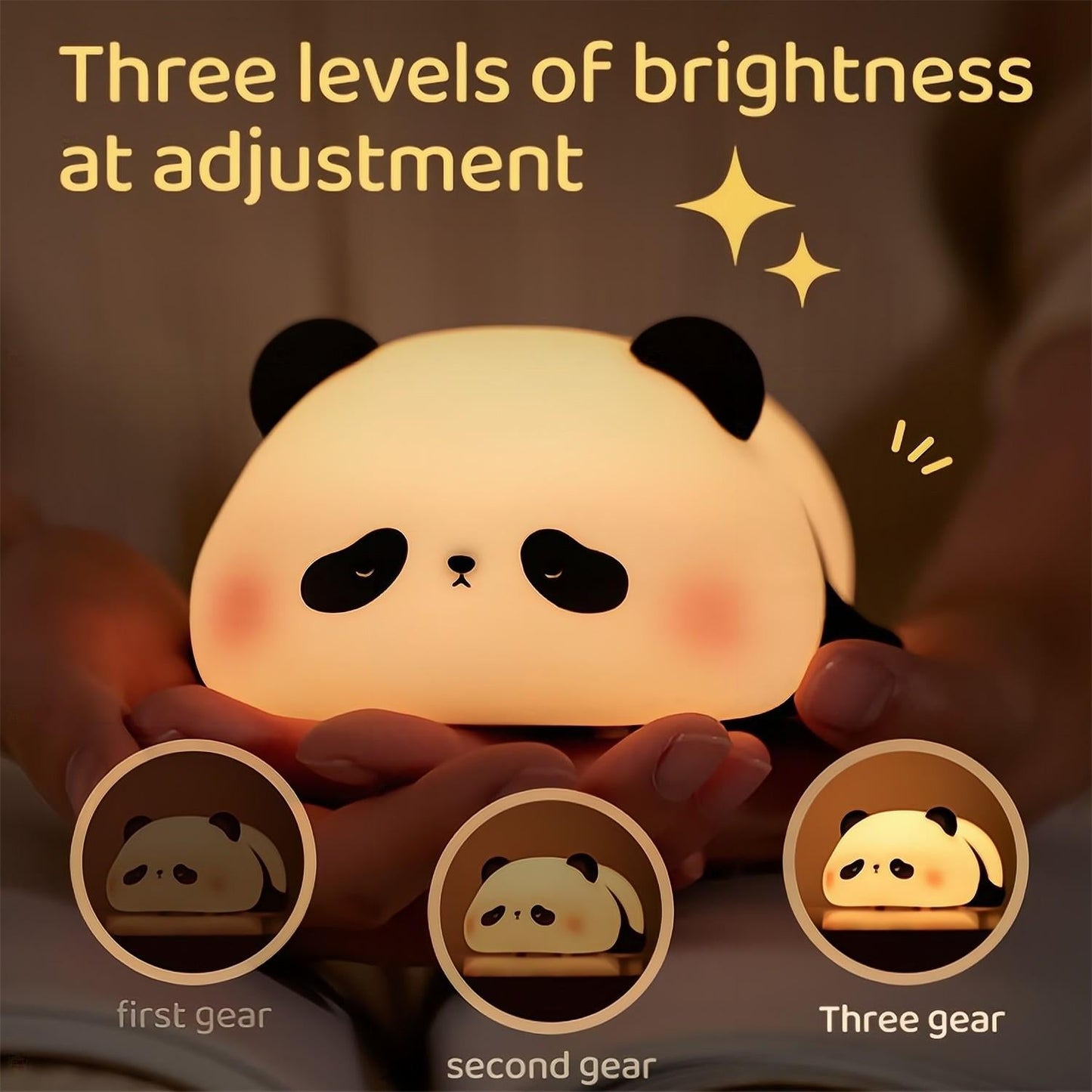 Rynx | Lazy Panda Touch Sensor Night Lamp