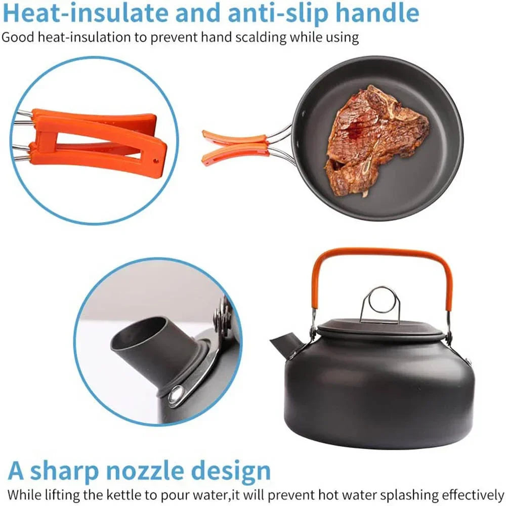 Rynx | Portable Outdoor Cooking Set - CampEase