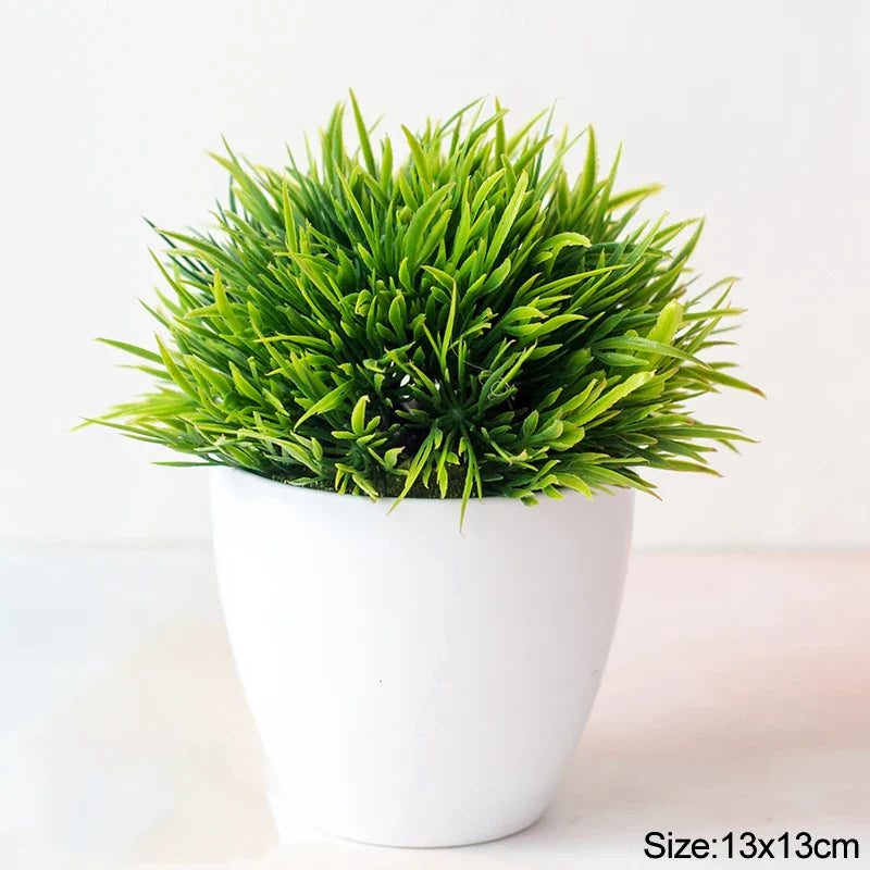 Rynx Artificial Plants Bonsai Small Tree Pot Fake Plant Flowers Potted Plants Ornaments For Home Room Table Decoration Hotel Garden Decor