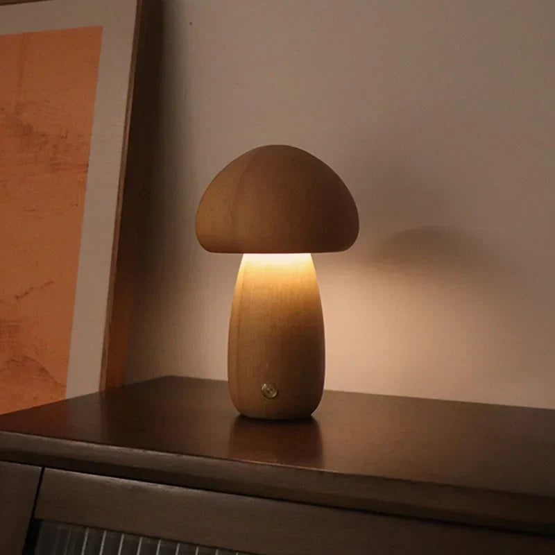 Rynx | GlowMushroom Touch Lamp | Enchanting Mushroom Design | Soft Light | Modern LED Table Lamp