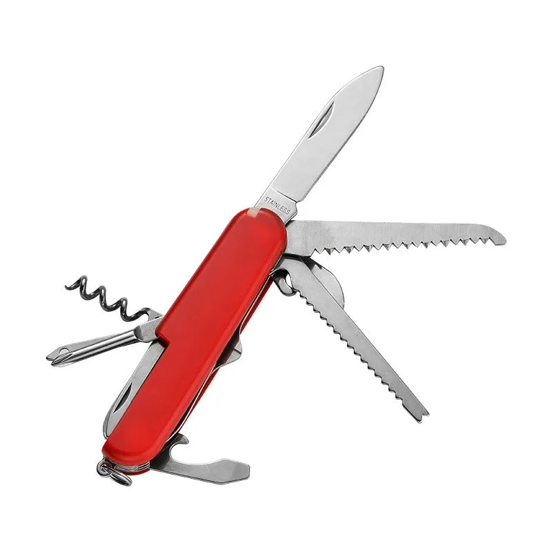 Rynx | Multifunctional Stainless Steel Gift Knife - 5, 7, 9, or 11 Open Tools, Ideal for Camping and Pliers Use
