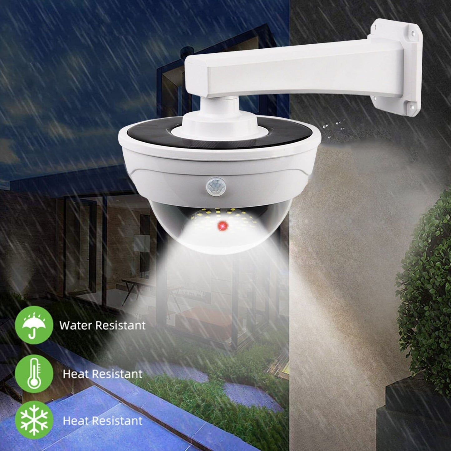 Rynx | Outdoor Waterproof Solar Dummy Security Camera