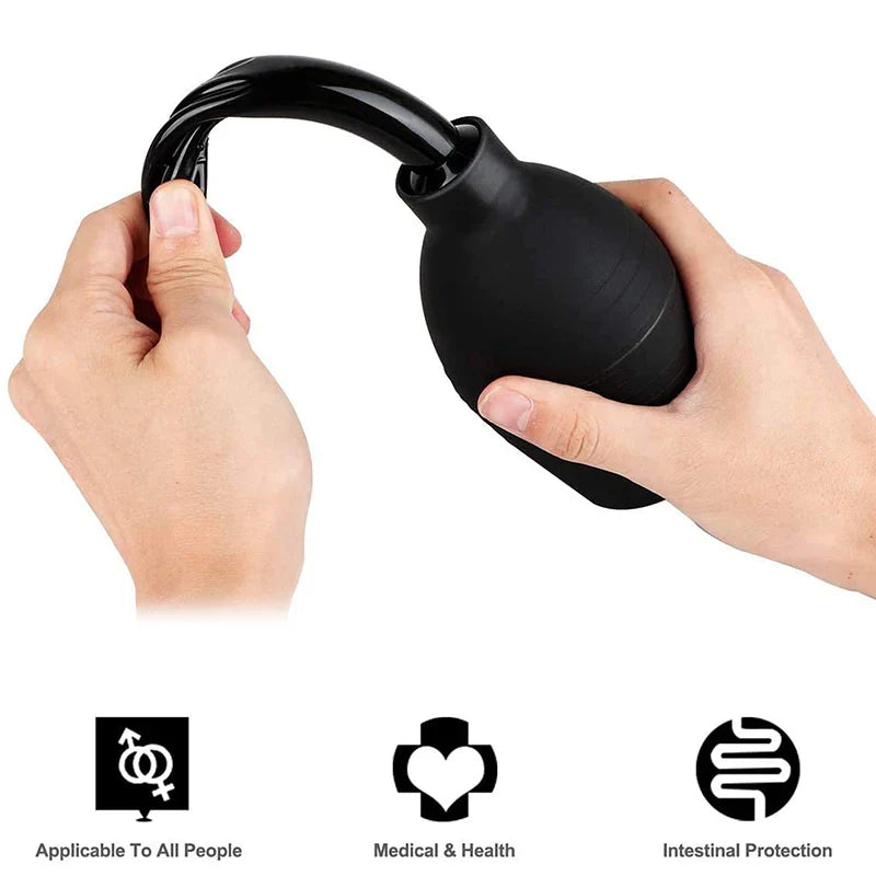 Rynx | Compact Portable Bidet: 89ml Capacity Rectal Enema Syringe - Stream Douche for Colon Cleaning, Essential Bidet Accessories