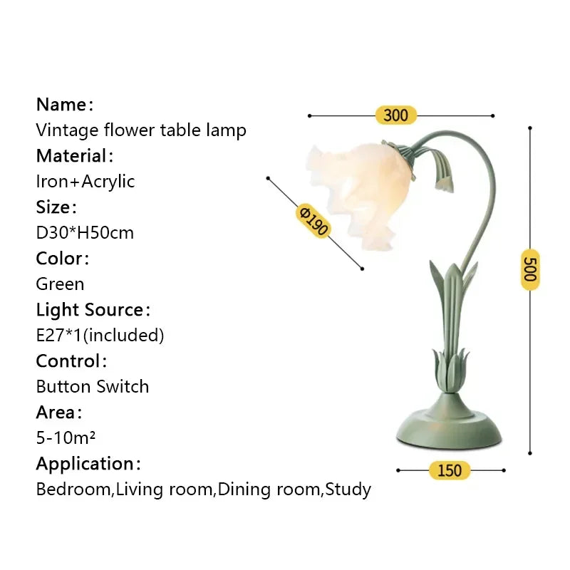 Rynx | Blossom Glow Lily Table Lamp
