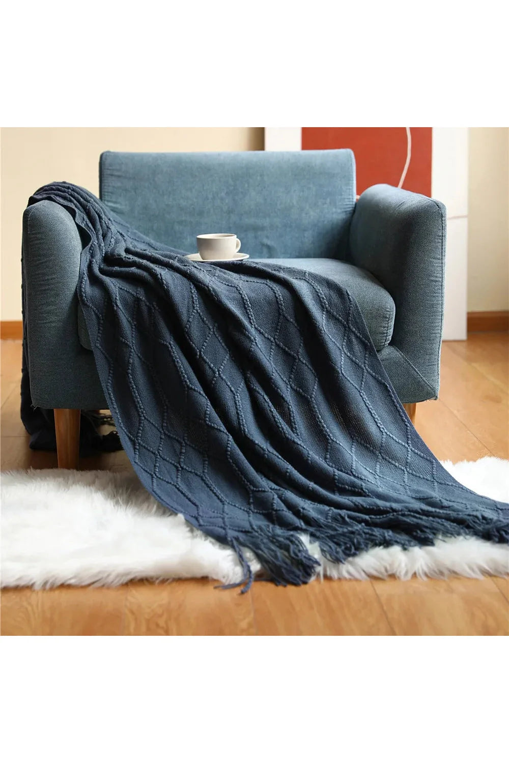 Rynx | dune textured throw blanket