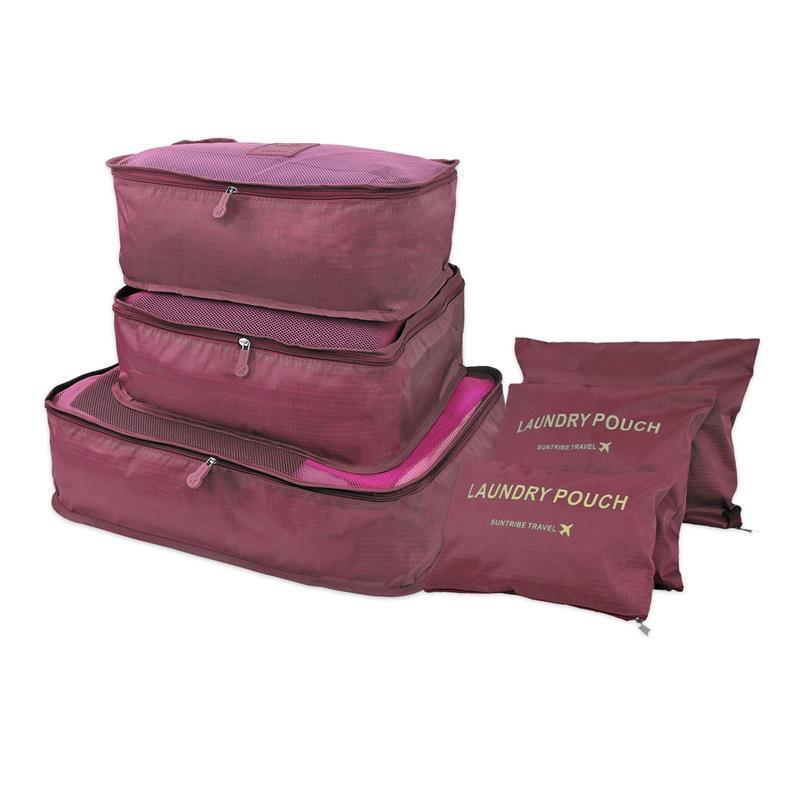 Rynx | Travel Smart: versatile 8/6/1-piece organizer set for effortless packing