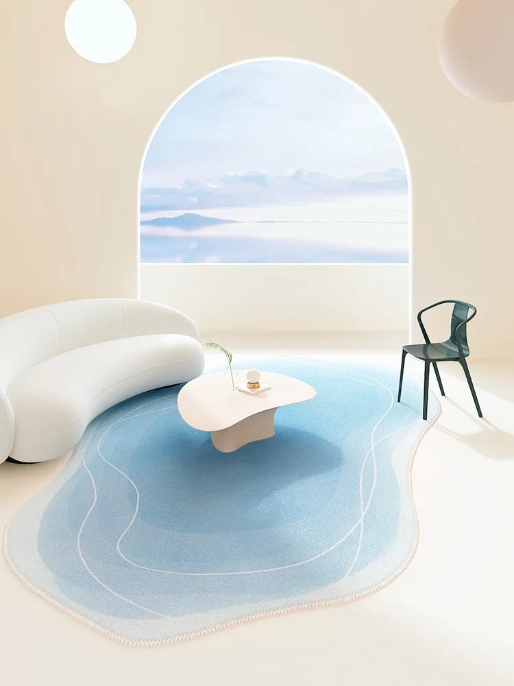 Rynx | Winnie Soft Gradient Irregular Rug – Cozy & Stylish Living Room Rug