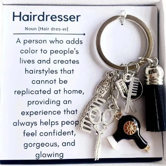 Rynx | Keychain for Hairdresser Gift – Celebrate Craftsmanship