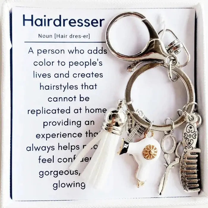 Rynx | Keychain for Hairdresser Gift – Celebrate Craftsmanship