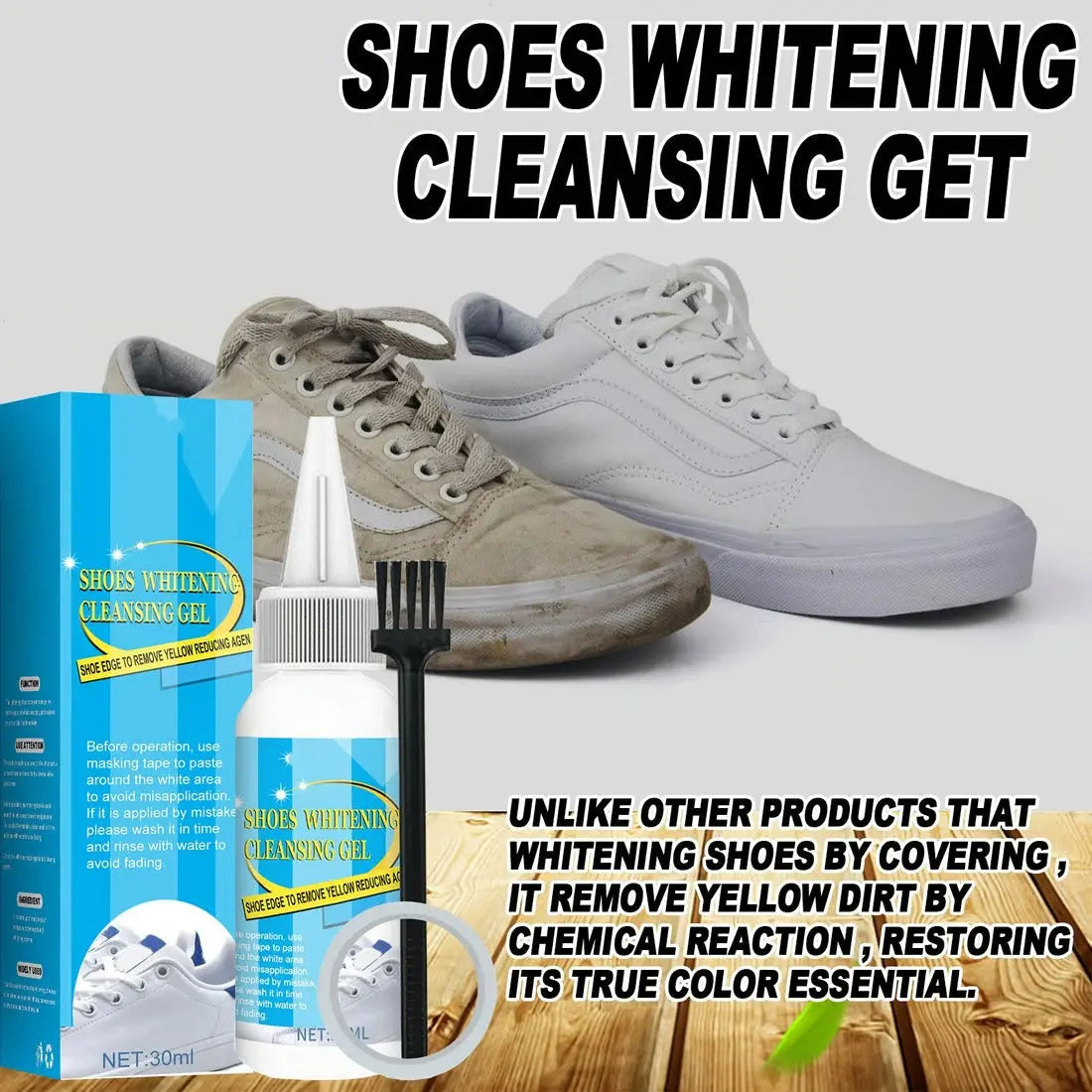 Rynx | Shoe Brightening Cleaning Gel – Bring the brightness back to your shoes