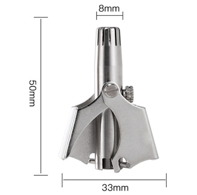 RYNX | Stainless Steel Nose Hair Trimmer for Perfect Care