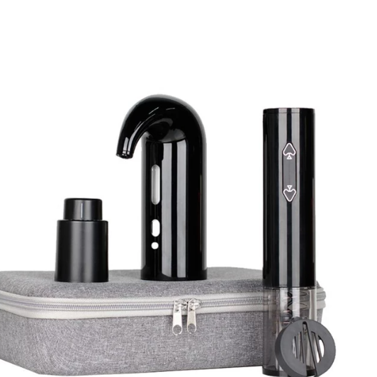 Rynx | Portable Home Wine Electric Decanter and Electric Corkscrew Wine Set