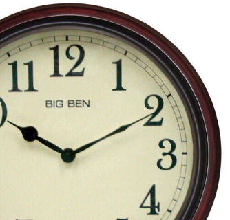 RYNX | Timelesswood – Classic Wall Clock In Brown