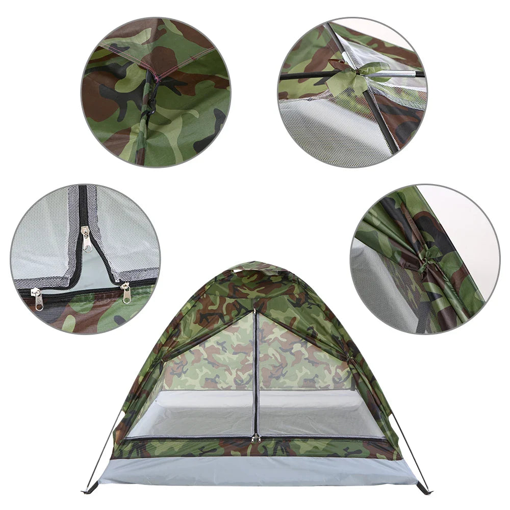 Rynx | Camping tent waterproof windproof UV sunshade for 1/2 people