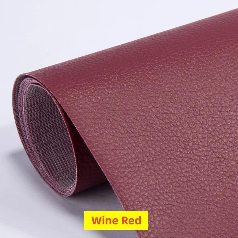 Rynx | Leather Repair Patch Set - Effortless Restoration for Furniture, Shoes and Accessories Wine red
