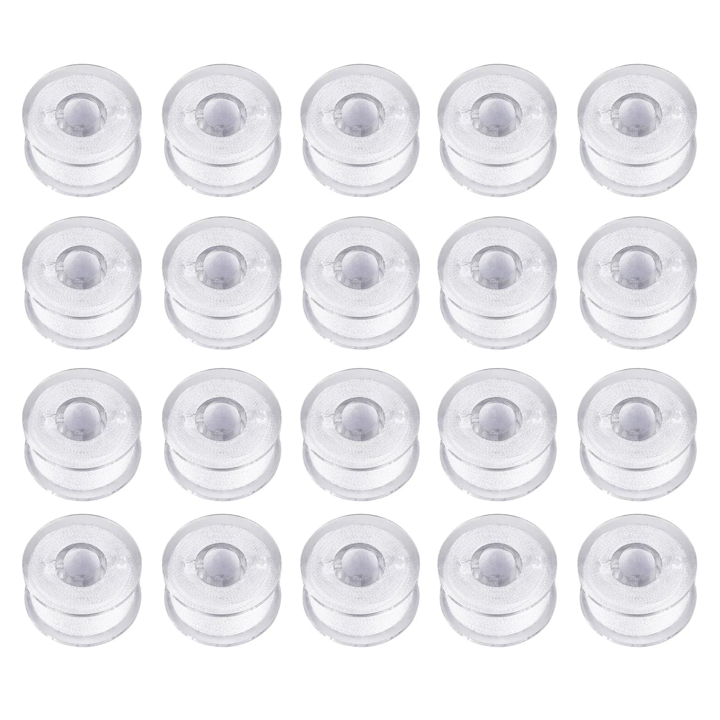 Rynx | 25/20 Colors Set Bobbin Thread Polyester Spools - Sewing Machine Bobbins with Storage Box for Embroidery and Sewing Accessories