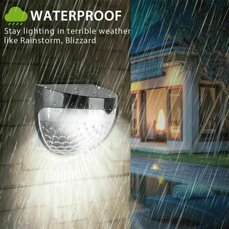 Rynx | Outdoor Waterproof Solar LED Patio Wall Lamp