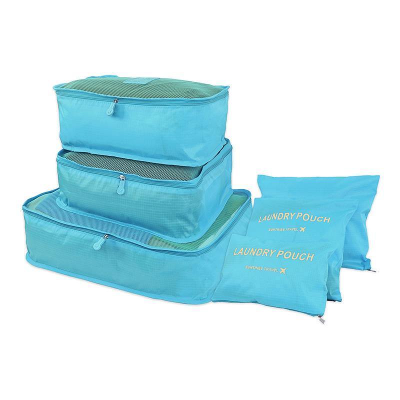 Rynx | Travel Smart: versatile 8/6/1-piece organizer set for effortless packing