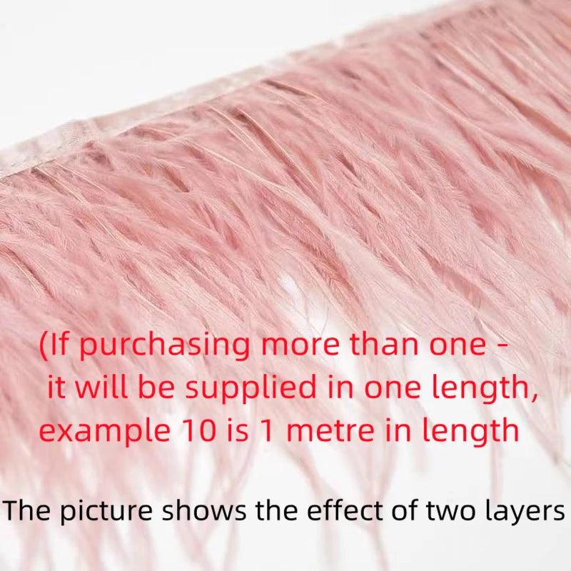 Rynx | Luxe Ostrich Feather Trim for Extraordinary Creation and Design