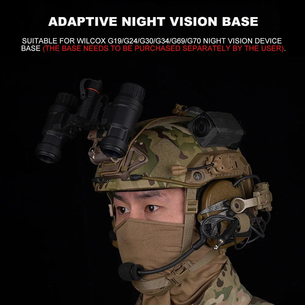 Rynx | AN/PVS31 Dual-Tube Binocular Night Vision Goggles – Dummy Props for Airsoft Helmet, Hunting, and Cosplay Accessories