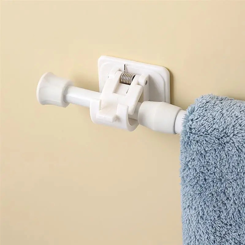 Rynx | 30-110CM Telescopic Curtain Pole - Multi-Purpose Spring Loaded Extendable Tension Rod for Net, Voile, and Curtain Rails