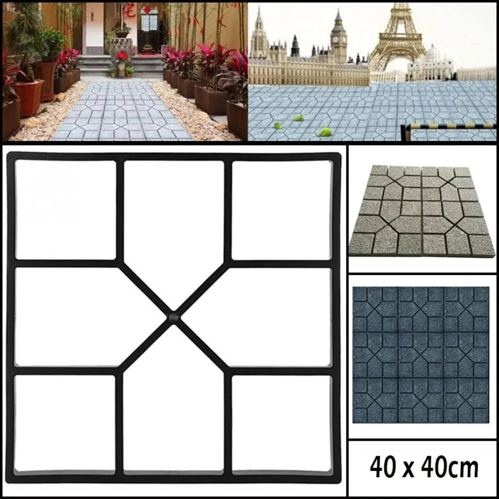 Rynx | Versatile DIY concrete path mold for personalized garden paths and driveways