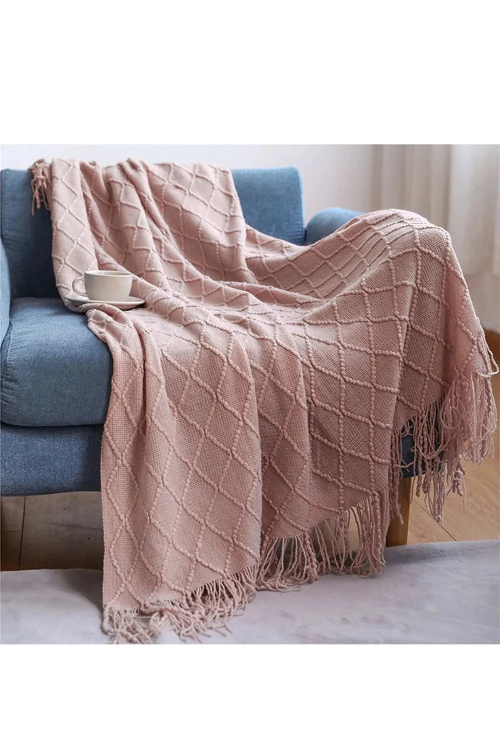 Rynx | dune textured throw blanket