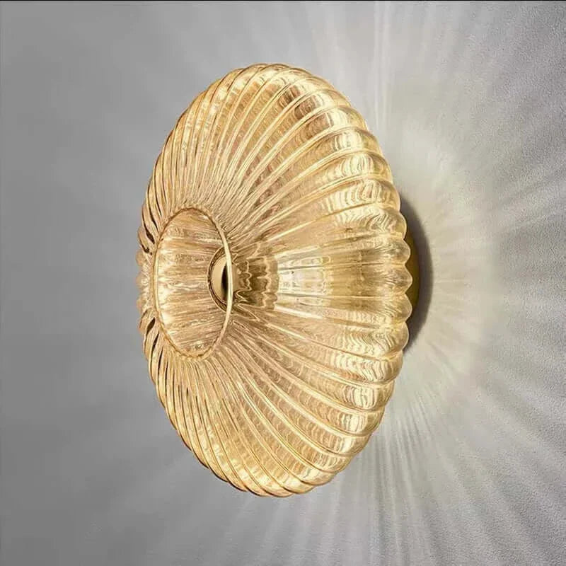 Rynx | Radiant modern glass wall lamp