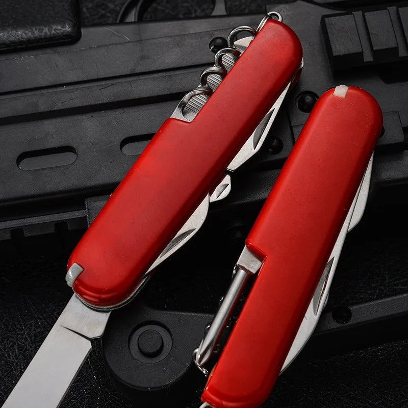 Rynx | Multifunctional Stainless Steel Gift Knife - 5, 7, 9, or 11 Open Tools, Ideal for Camping and Pliers Use