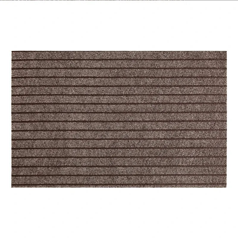 Rynx | Modern Minimalist Square Floor Mat - Durable, Stain/Fade Resistant, Non-Slip Rubber Backing, Machine Washable for Indoor/Outdoor Use