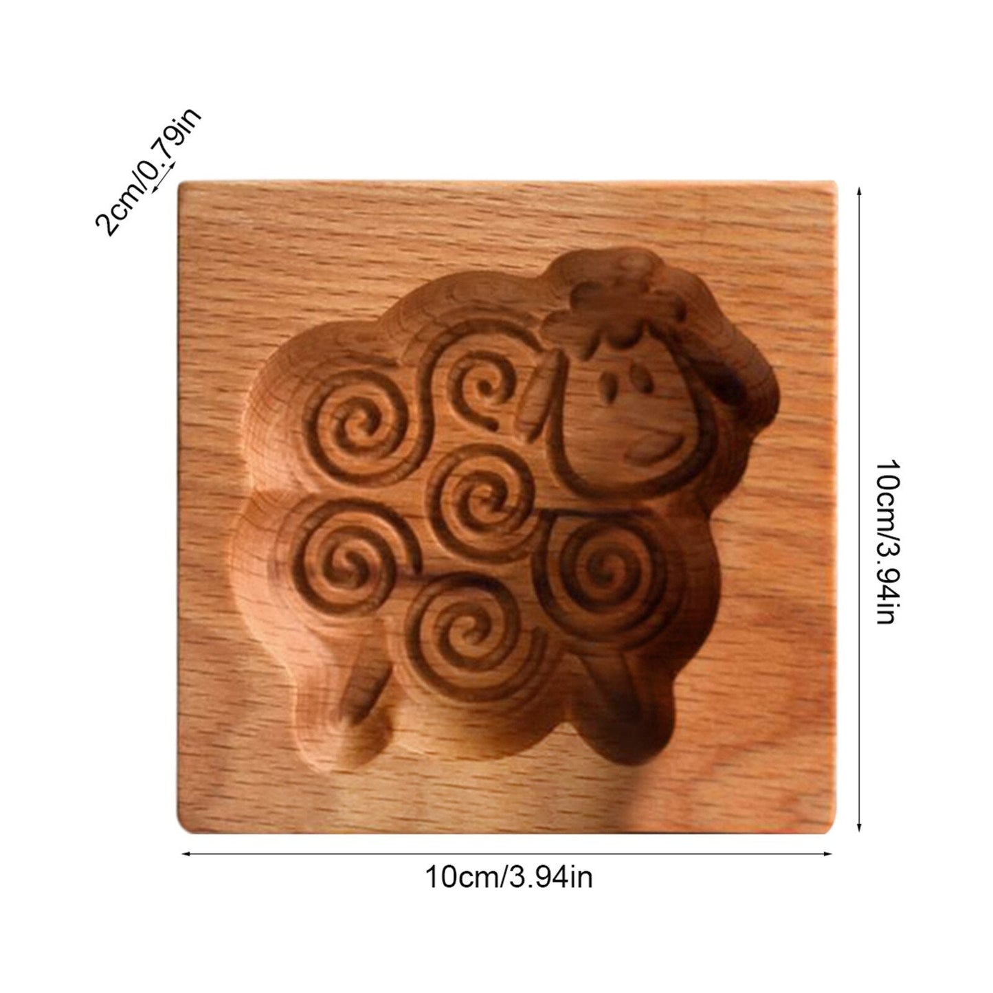 Rynx | Wooden Cute Pastry Bake Master Baking Mold
