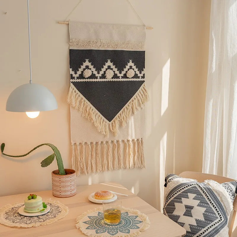 Rynx | Boho Fringe Wall Tapestry