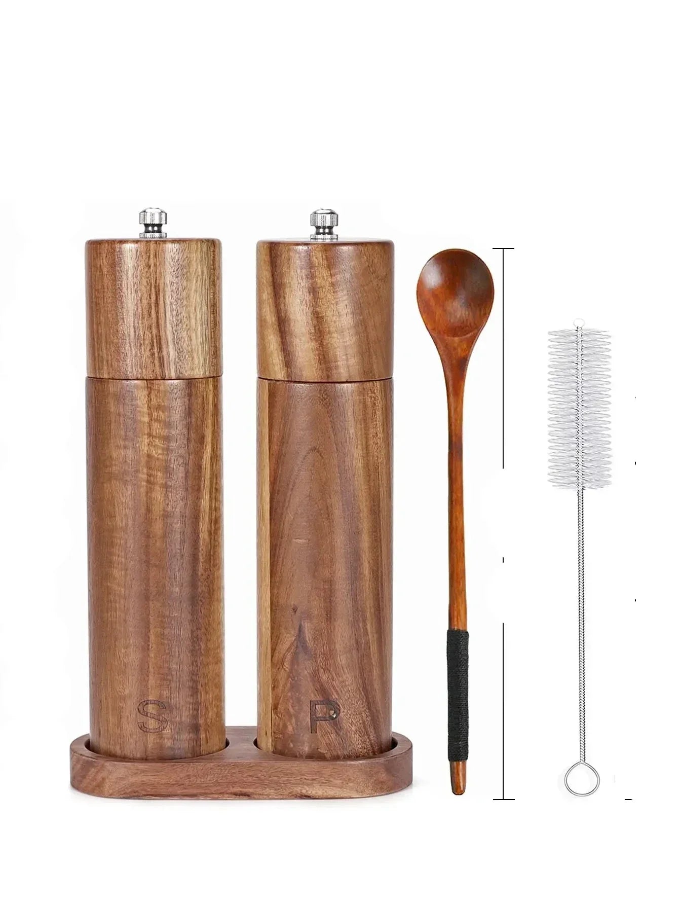 RYNX | Luxury Wooden Pepper and Salt Mill Set