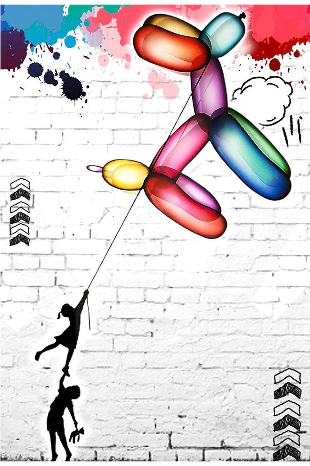 Rynx | matching Graffiti Balloon Poster
