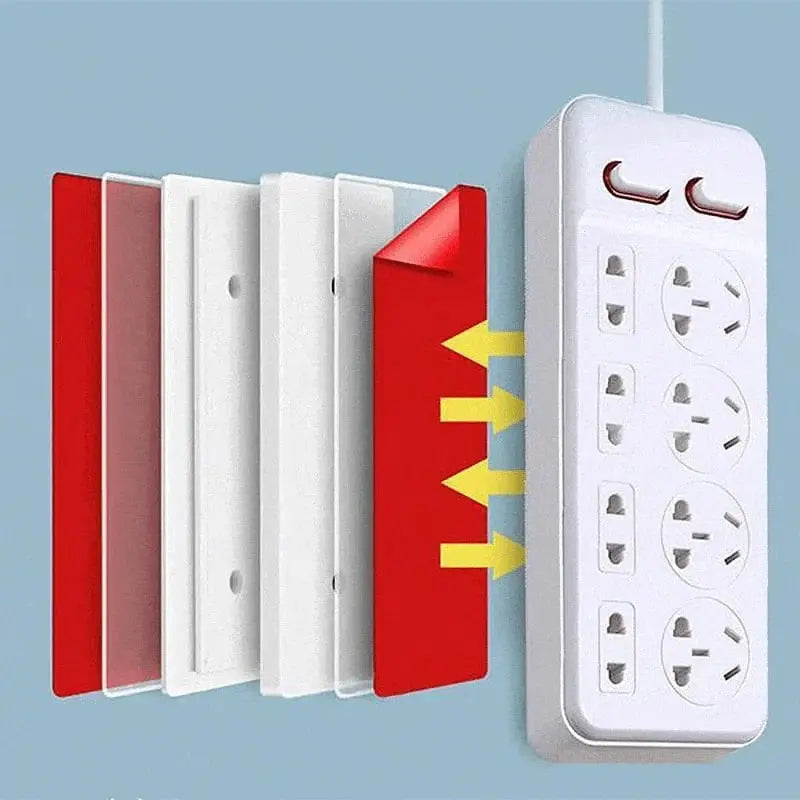 Rynx | Self-adhesive socket holder - no drilling & flexible use