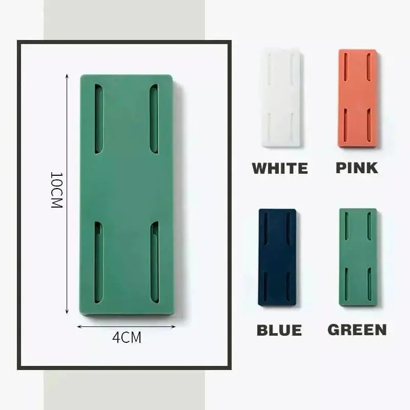 Rynx | Self-adhesive socket holder - no drilling & flexible use