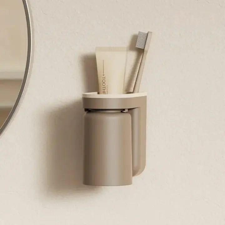 Rynx | Self-adhesive wall toothbrush holder for space-saving organization
