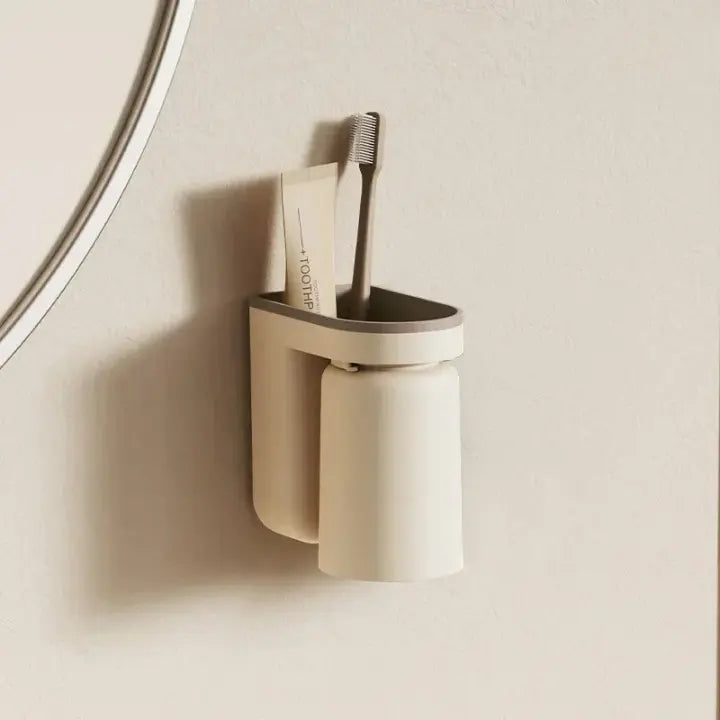 Rynx | Self-adhesive wall toothbrush holder for space-saving organization