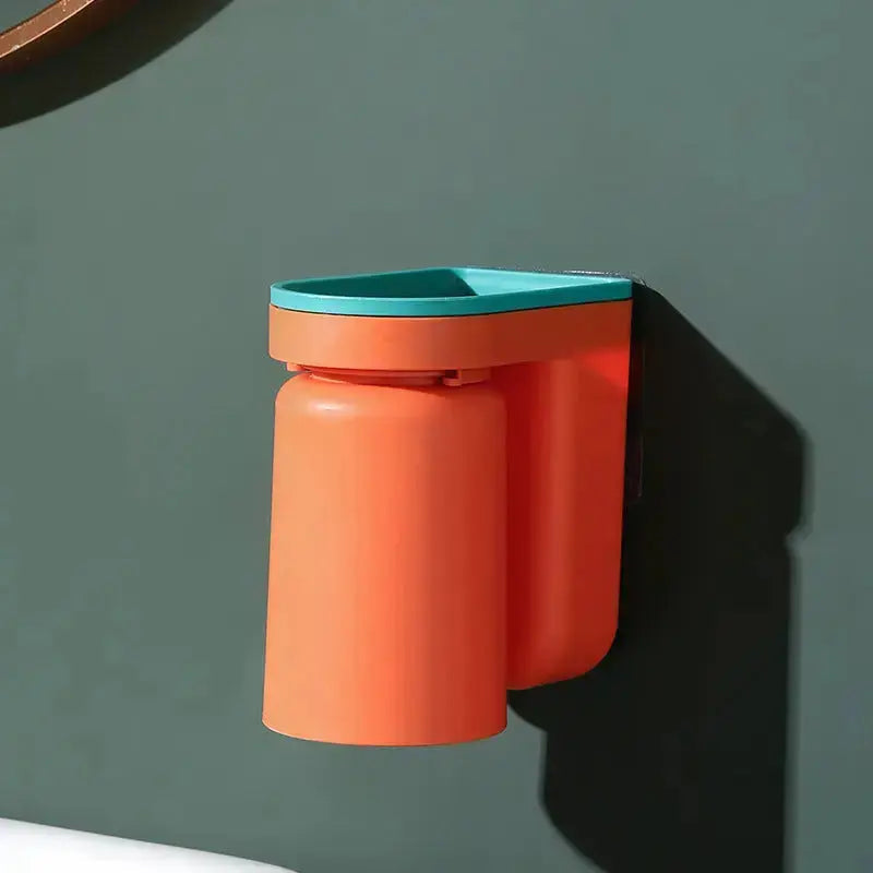 Rynx | Self-adhesive wall toothbrush holder for space-saving organization