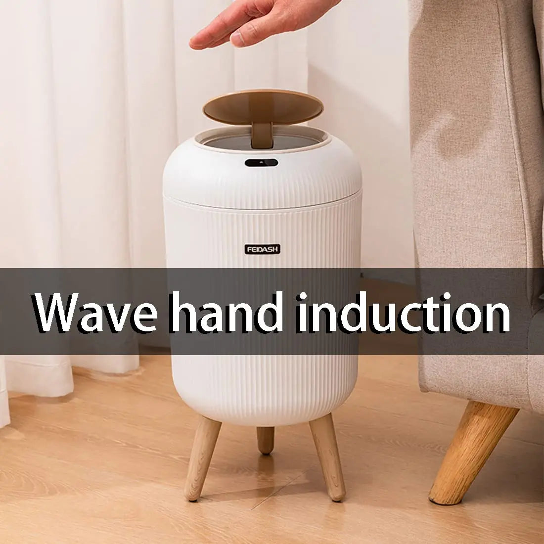 Rynx | Sensor Trash Can – Odor-Proof & Stylish in Design