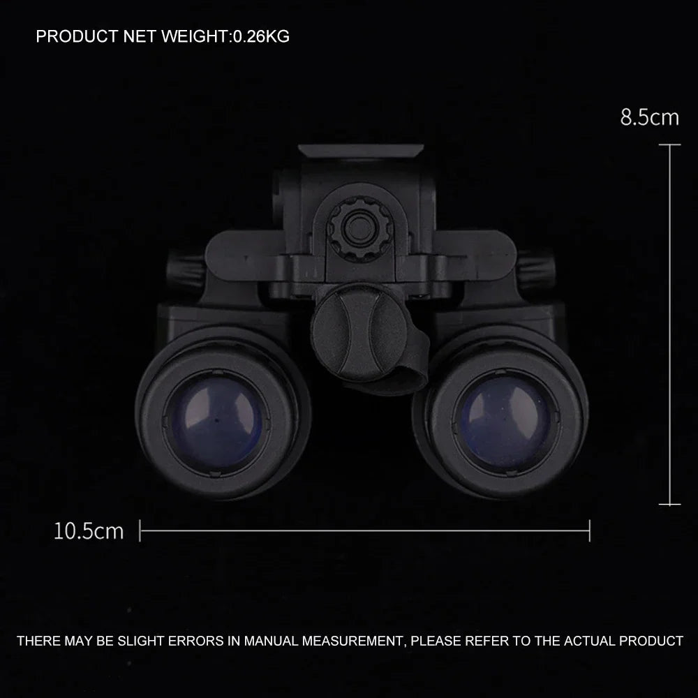 Rynx | AN/PVS31 Dual-Tube Binocular Night Vision Goggles – Dummy Props for Airsoft Helmet, Hunting, and Cosplay Accessories