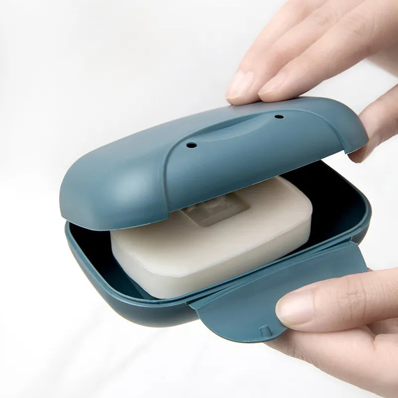 Rynx | Stylish & Portable Travel Soap Box - Waterproof, Leak-Proof, and Compact Bathroom Storage Sealed Box in Four Colors