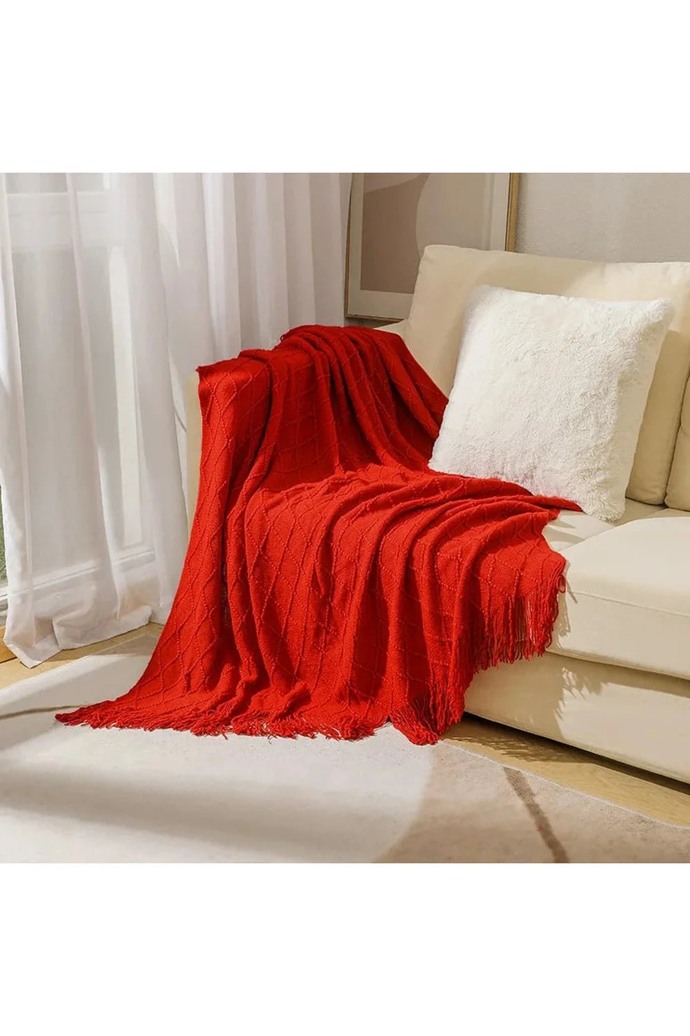 Rynx | dune textured throw blanket