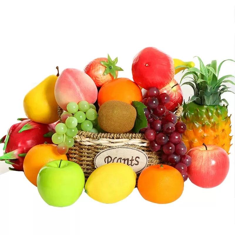 Rynx | Vibrant Faux Fruit Decor Set - 2-Piece