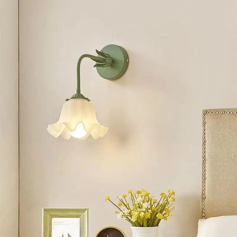Rynx | FrenchBloom - Wall lamp Bedroom With Floral Design