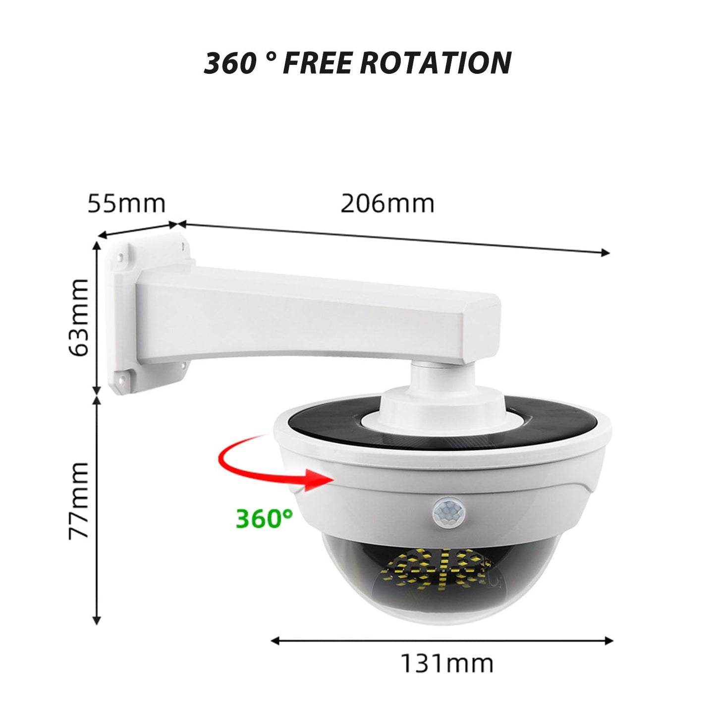Rynx | Outdoor Waterproof Solar Dummy Security Camera