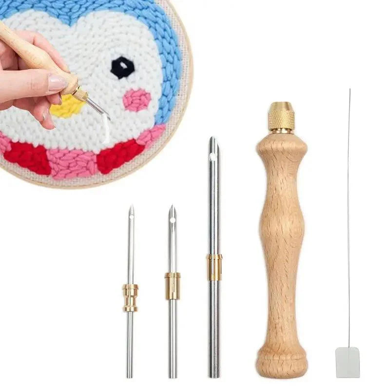 Rynx | Adjustable Punch Needle Craft Kit for Creative DIY Embroidery and Projects