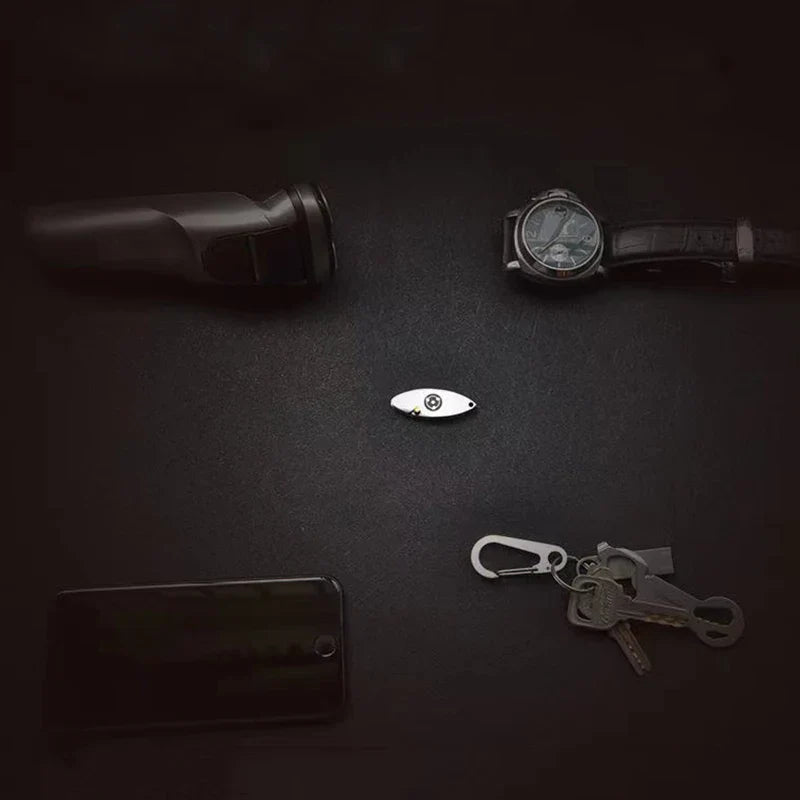 Rynx | Mini Pocket Folding Knife - Thin and Lightweight Keychain Knife for Fruit, Pencil Sharpening, Unboxing, and Outdoor Use